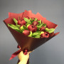 11 бордовых пионов фото 3